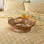 Curved Wicker Tray