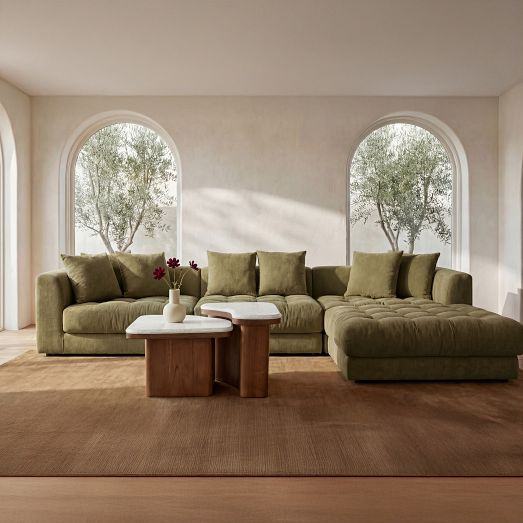 Build Your Own - Adrienne Sectional by West Elm