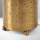 Celestial Metal Table Lamp (12")