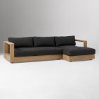 Telluride Outdoor 2-Piece Chaise Sectional Replacement Cushions