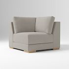 Open Box: Dalton Corner - Performance Chenille Tweed Silver, Almond