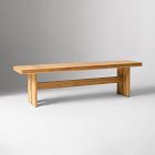 Monterey Outdoor Teak Dining Bench (66")