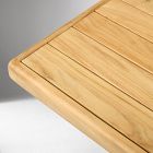 Monterey Outdoor Teak Extendable Dining Table (77"&ndash;107") &amp; Dining Chairs Set