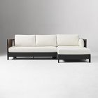 Porto Aluminum Outdoor 2-Piece Chaise Sectional (105")