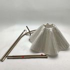 Open Box: Anais Floor Lamp (54") - Ivory, Champagne Bronze