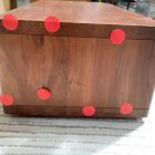 Open Box: Calla Solid Wood Coffee Table (48") - Cool Walnut