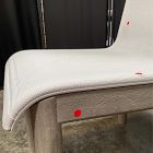 Open Box: Cusco Outdoor Textilene® Stacking Dining Chair (Set of 2) - Weathered Gray