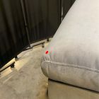 Open Box: Dalton Motion Reclining Motion Armless Single - Performance Velvet Pewter Black