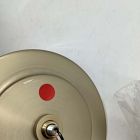 Open Box: Jules Pendant, Large - Milk Glass, Champagne Bronze