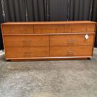 Open Box: Mid-Century 7-Drawer Dresser (72") - Acorn