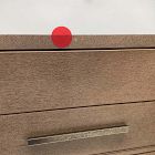 Open Box: Modern Fluted Jewelry Box, Cube (10"H) - Dune