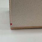 Open Box: Modern Fluted Jewelry Box, Grand (7.5"H) - Dune