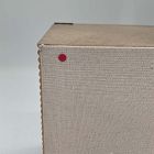 Open Box: Modern Fluted Jewelry Box, Grand (7.5"H) - Dune