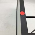 Open Box: Seamless Wall Shelf Mirror (17"W x 23"H) - Matte Black