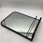 Open Box: Seamless Wall Shelf Mirror (17"W x 23"H) - Matte Black