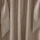 Pierce &amp; Ward Cotton Linen Stripe Shower Curtain