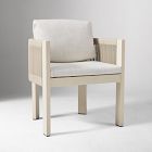 Telluride Aluminum Outdoor Extendable Table (60"&ndash;85"), Telluride Benches (66") &amp; Porto Aluminum Arm Dining Chairs Set