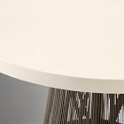 Porto Pedestal Concrete Outdoor Dining Table (44")