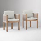 Hargrove Outdoor Extendable Dining Table (79"&ndash;109") &amp; Porto Dining Chairs Set