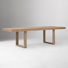 Portside Wood Outdoor Extendable Dining Table (76.5"&ndash;106") &amp; Porto Dining Chairs Set