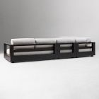 Telluride Aluminum Outdoor 4-Piece L-Shaped Sectional (148")
