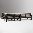 Portside Aluminum Outdoor 4-Piece L-Shaped Sectional (121")