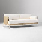 Ventura Aluminum Outdoor Sofa, Lounge Chair &amp; Kos Coffee Table Set