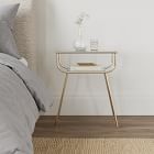 Curved Terrace Nightstand (19")