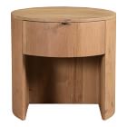 Edgar Round Nightstand (19")