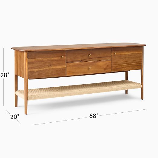 Chadwick Mid-Century Media Console | West Elm