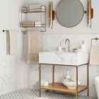 Streamline Marble Single Bathroom Vanity (31.5")