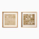 Pixelated Embroidery Wall Art