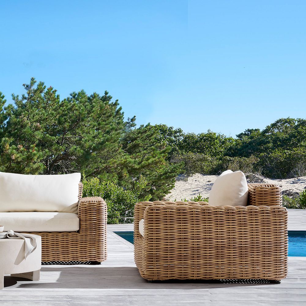 Westport Wicker Outdoor Lounge Chair by West Elm