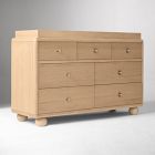 Joseph Altuzarra Sphere Foot 7-Drawer Wide Dresser with Removable Topper (56")