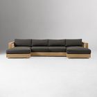 Telluride Outdoor 4-Piece U-Shaped Sectional (151")