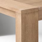 Telluride Outdoor Extendable Dining Table (76"&ndash;106") &amp; Dining Benches Set