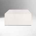 Concrete Waterfall Rectangle Coffee Table (60")