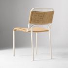 Sydney Outdoor Bistro Table (30") &amp; Stacking Dining Chairs Set