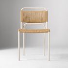 Sydney Outdoor Bistro Table (30") &amp; Stacking Dining Chairs Set
