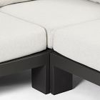 Caldera Aluminum Outdoor 6-Piece U-Shaped Sectional (126")
