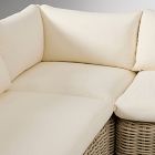 Westport Wicker Slim Profile Outdoor 3-Piece L-Shaped Sectional (97")