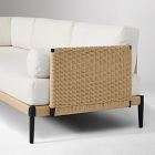 Ventura Aluminum Outdoor 4-Piece L-Shaped Sectional (102")