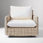 Westport Wicker Outdoor Slim Profile Swivel Chair