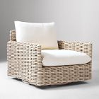 Westport Wicker Outdoor Slim Profile Swivel Chair