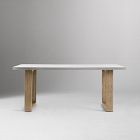 Portside Outdoor Concrete Dining Table (72") - ADA