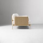 Ventura Aluminum Outdoor Sofa, Lounge Chair &amp; Kos Coffee Table Set