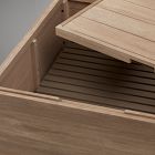 Volume Outdoor Square Storage Coffee Table (36")