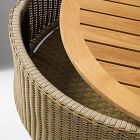 Cassis Outdoor Teak Storage Coffee Table (32")