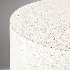 Terrazzo Drum Indoor/Outdoor Round Coffee Table (36")