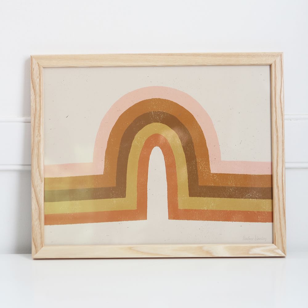 Pauline Stanley Studio Wall Art - Retro Rainbow by West Elm